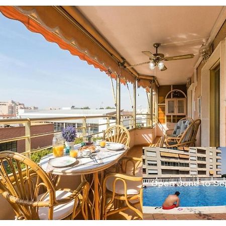 Playa 500M Y Centro Pueblo 600M, Piscina, 4 Clim, 2 Parkings Apartment Santa Pola Bagian luar foto