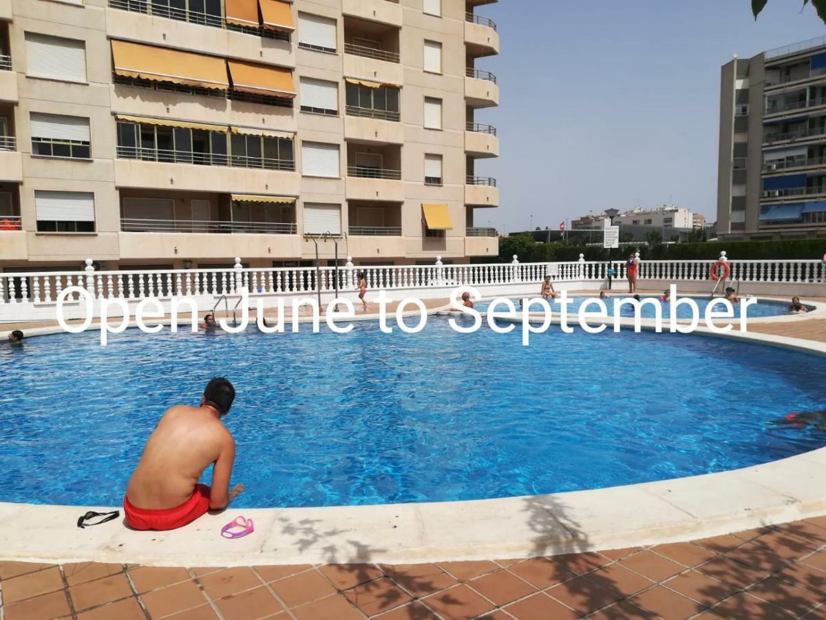 Playa 500M Y Centro Pueblo 600M, Piscina, 4 Clim, 2 Parkings Apartment Santa Pola Bagian luar foto
